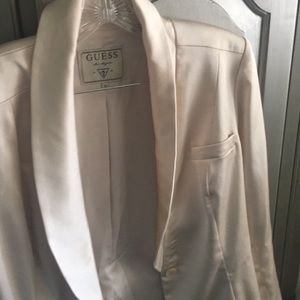 Guess creme colored woman’s jacket